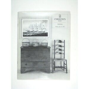 Christies East Americana Auction Catalog June 23 1995 Vintage Collectible